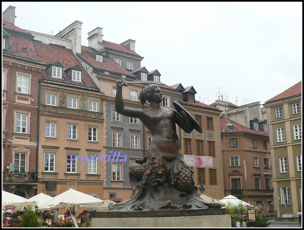 波蘭華沙 老城廣場 Old town spuare, Warsaw, Poland