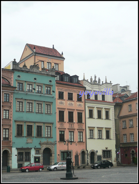 波蘭華沙 老城廣場 Old town spuare, Warsaw, Poland