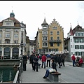 瑞士 琉森 卡貝爾木橋 Luzern, Swissland