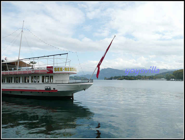 瑞士 琉森 卡貝爾木橋 Luzern, Swissland