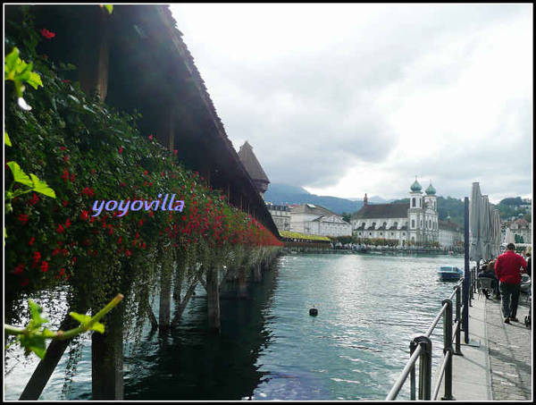 瑞士 琉森 卡貝爾木橋 Luzern, Swissland