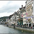 瑞士 琉森 卡貝爾木橋 Luzern, Swissland