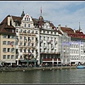 瑞士 琉森 卡貝爾木橋 Luzern, Swissland