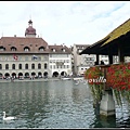 瑞士 琉森 卡貝爾木橋 Luzern, Swissland