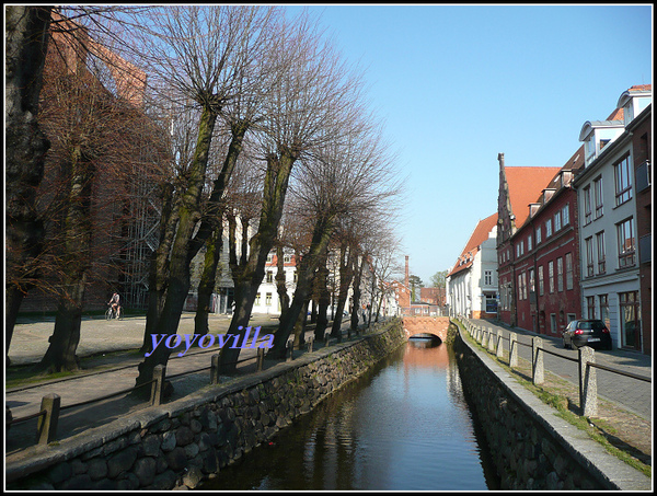 德國 唯斯瑪 市區和教堂 Wismar, Germany