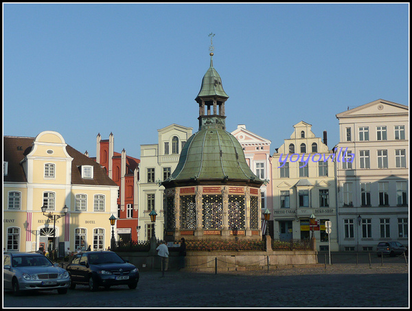 德國 唯斯瑪 市區和教堂 Wismar, Germany