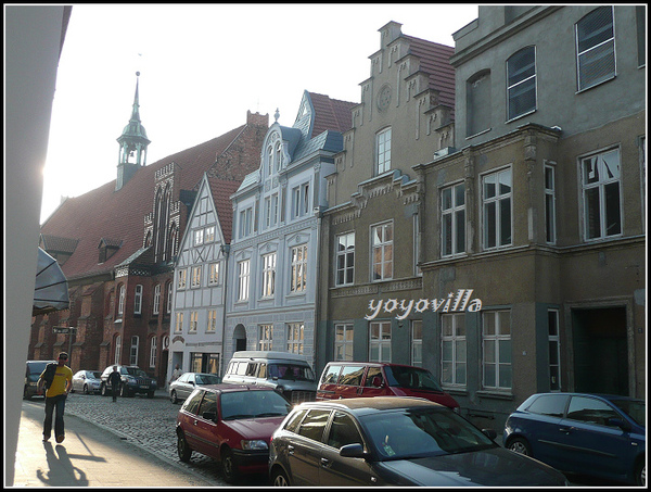 德國 唯斯瑪 市區和教堂 Wismar, Germany