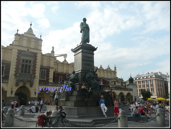 波蘭 克拉科夫 市區廣場 Hauptmarkt, Krakow, Poland