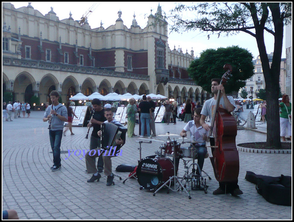 波蘭 克拉科夫 市區廣場 Hauptmarkt, Krakow, Poland