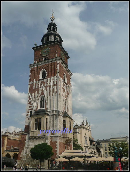 波蘭 克拉科夫 市區廣場 Hauptmarkt, Krakow, Poland