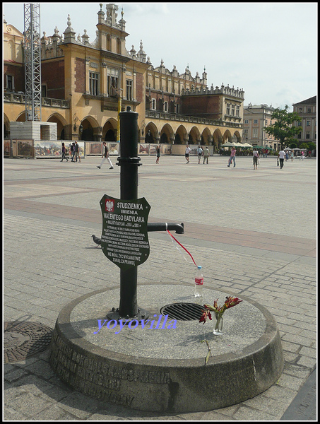 波蘭 克拉科夫 市區廣場 Hauptmarkt, Krakow, Poland