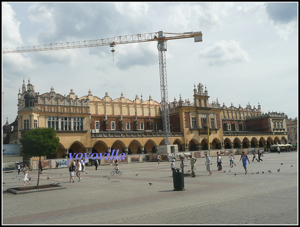 波蘭 克拉科夫 市區廣場 Hauptmarkt, Krakow, Poland