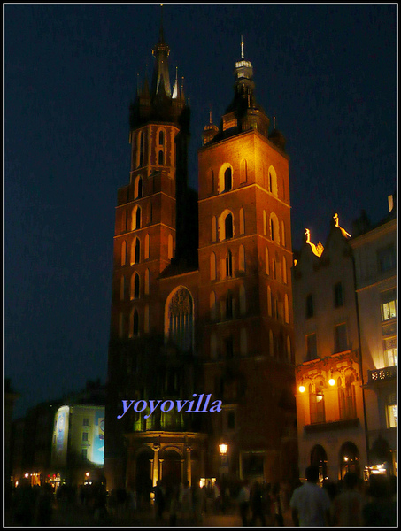 波蘭 克拉科夫 市區廣場 Hauptmarkt, Krakow, Poland