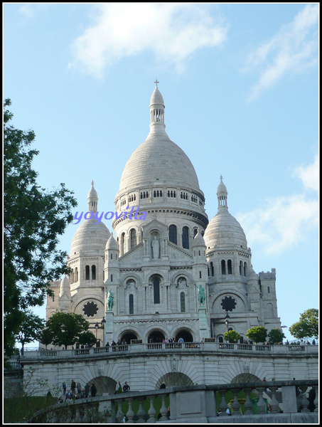 法國 巴黎 聖心教堂 Basillque du Sacre-Coeur, Paris, France