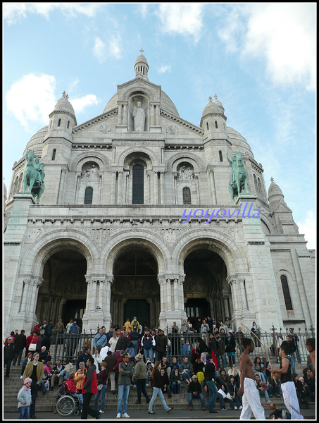 法國 巴黎 聖心教堂 Basillque du Sacre-Coeur, Paris, France