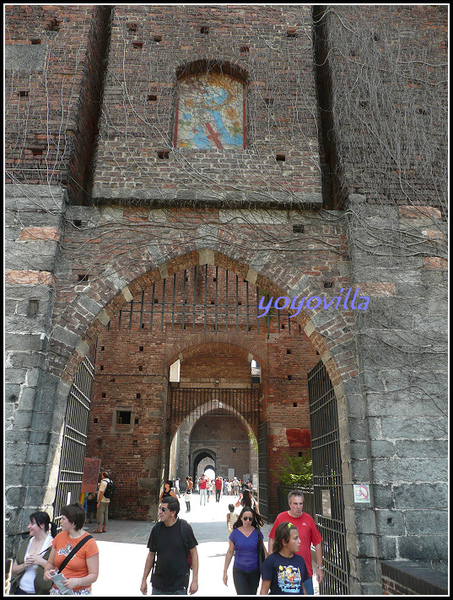 意大利 米蘭 史福才古堡 Castello Sforzesco, Milano, Italy