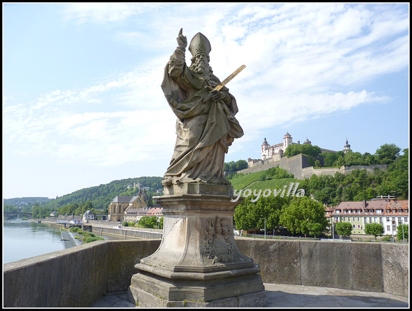 德國 烏茲堡 老緬茵僑 Alte Mainbrücke, Würzburg, Geramny