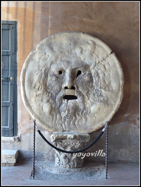 意大利 羅馬 真理之口 The Mouth of Truth, Rome, Italy