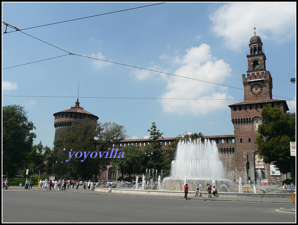 意大利 米蘭 史福才古堡 Castello Sforzesco, Milano, Italy