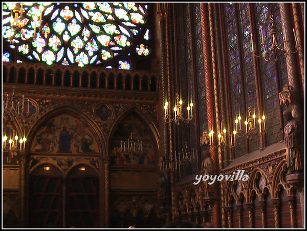 法國 巴黎 聖禮拜堂 La Sainte Chapelle, Paris, France