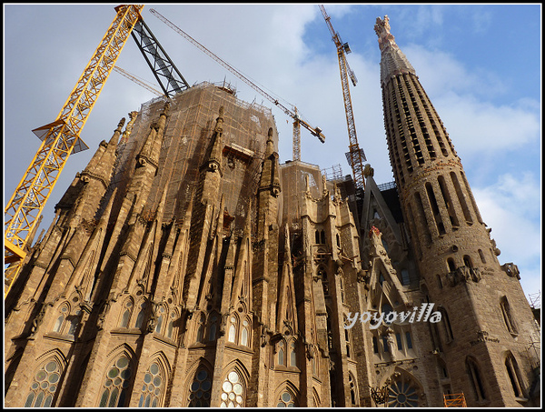 西班牙 巴塞隆納 聖家堂 Sagrada Familia, Barcelona, Spain