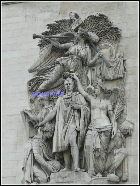 法國 巴黎 凱旋門 Arc de Triomphe, Paris, France