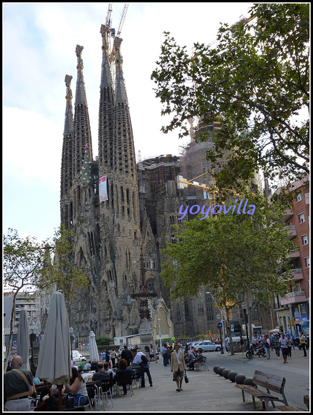 西班牙 巴塞隆納 聖家堂 Sagrada Familia, Barcelona, Spain