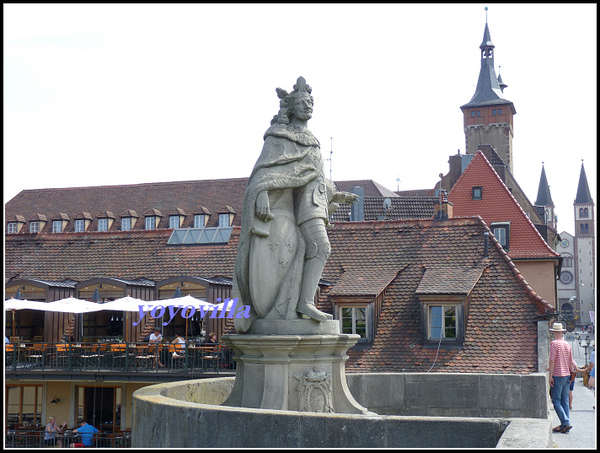 德國 烏茲堡 老緬茵橋 Alte Mainbrücke, Würzburg, Germany