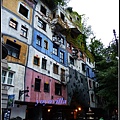 奧地利 維也納 百水公寓 Hundertwasserhaus， Wien