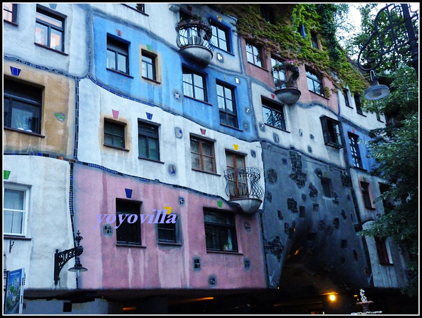 奧地利 維也納 百水公寓 Hundertwasserhaus， Wien