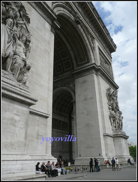 法國 巴黎 凱旋門 Arc de Triomphe, Paris, France