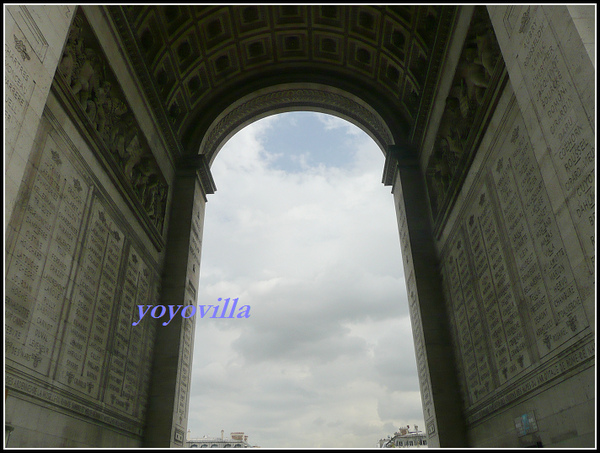 法國 巴黎 凱旋門 Arc de Triomphe, Paris, France