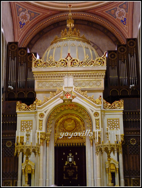 匈牙利 布達佩斯 猶太教堂 Synagogue, Budapest, Hungry