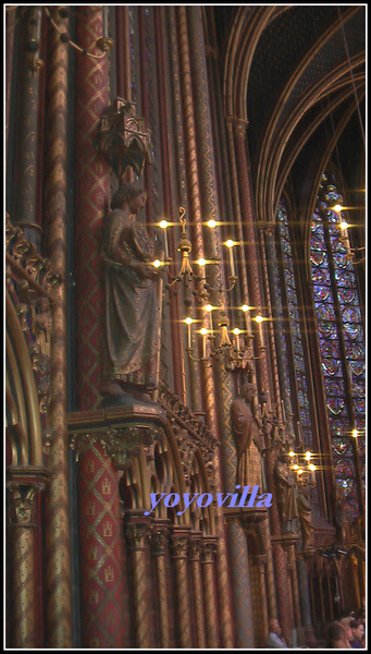 法國 巴黎 聖禮拜堂 La Sainte Chapelle, Paris, France