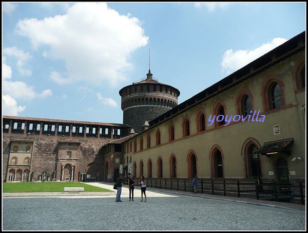 意大利 米蘭 史福才古堡 Castello Sforzesco, Milano, Italy