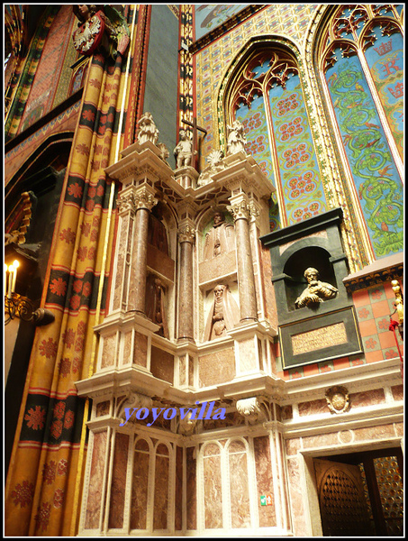 波蘭 克拉科夫 聖母聖殿 Kościół Mariacki （ St. Mary's Basilica ), Krakow, Poland