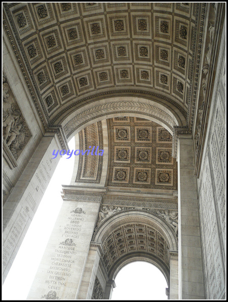 法國 巴黎 凱旋門 Arc de Triomphe, Paris, France