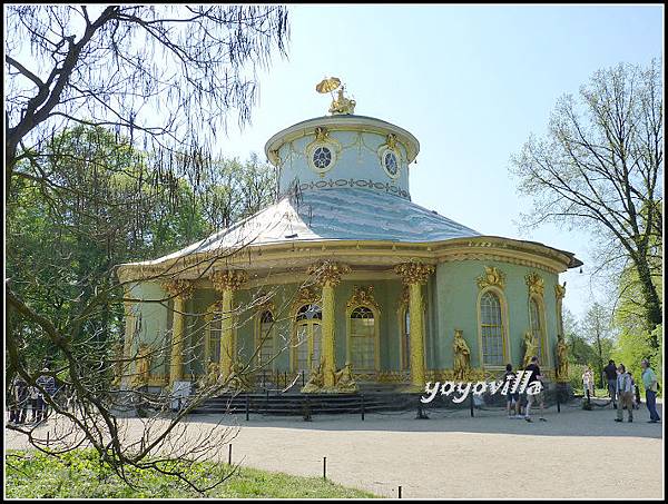 德國  波茨坦 無憂宮 中國茶亭 Chinesisches Teehaus, Sanssouci, Potsdam, Germany