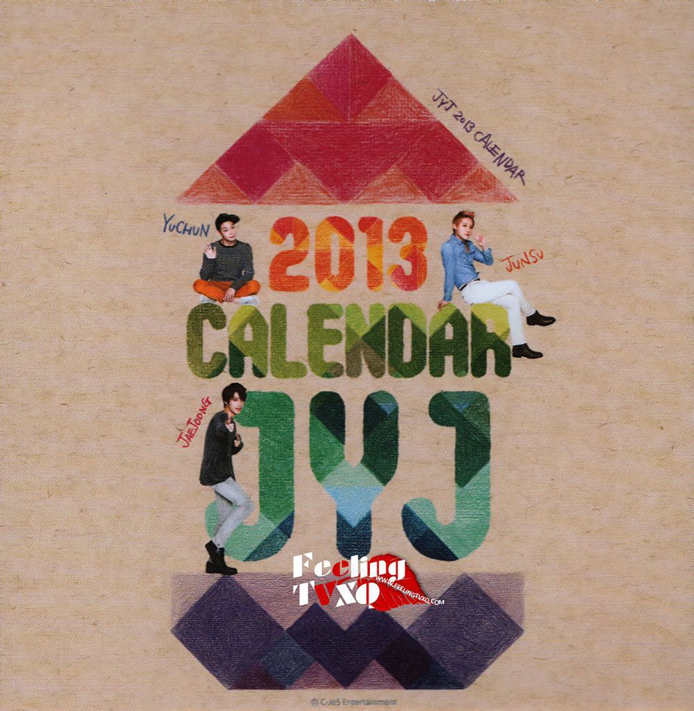 121225 XQ1 米花秀 JYJ 2013 CALENDAR 日曆掃圖