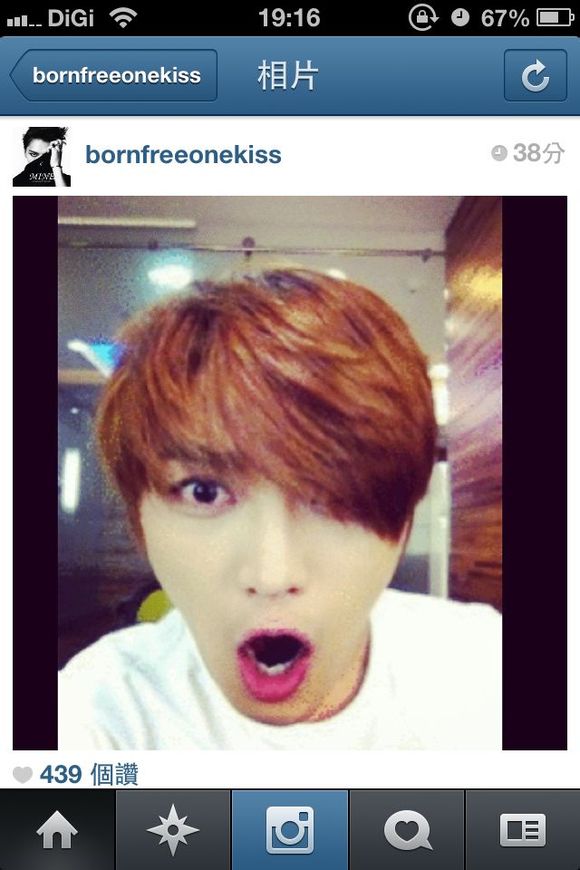 130121  JJ3 在中更新instagram