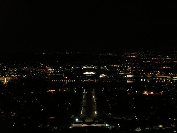 Mt. Ainslie at night