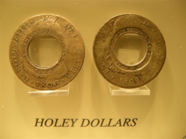 Holey dollars..