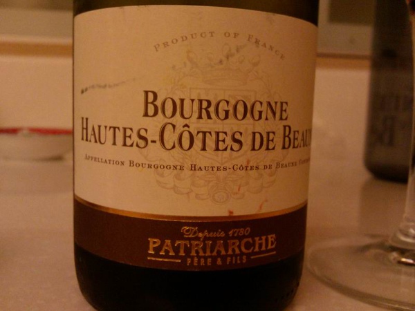 2006 Patriarche bourgogne hautes-cotes de beaune