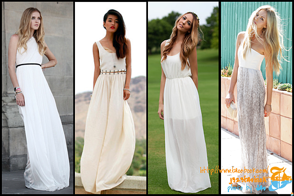 white maxi