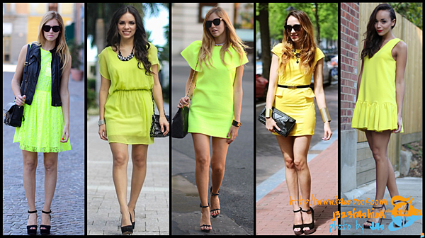 neon yellow