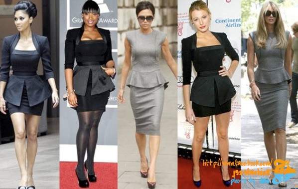 Peplum-dress-celebrities-2012