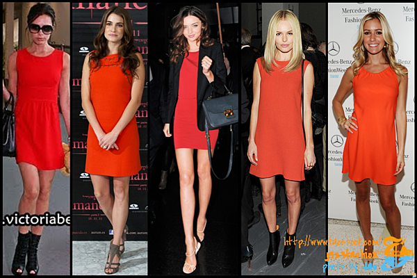 shift dress celebs