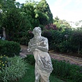奧古斯都花園-代表"冬"的雕像