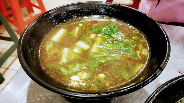 西螺 - 老夫子牛肉麵  - 牛肉清湯