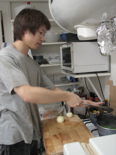 浩平約我們去他家吃飯